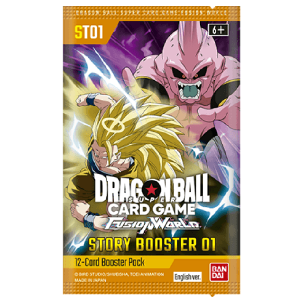 Dragon Ball Fusion World - STORY BOOSTER 01 [ST01] - Booster Box Display – Englisch