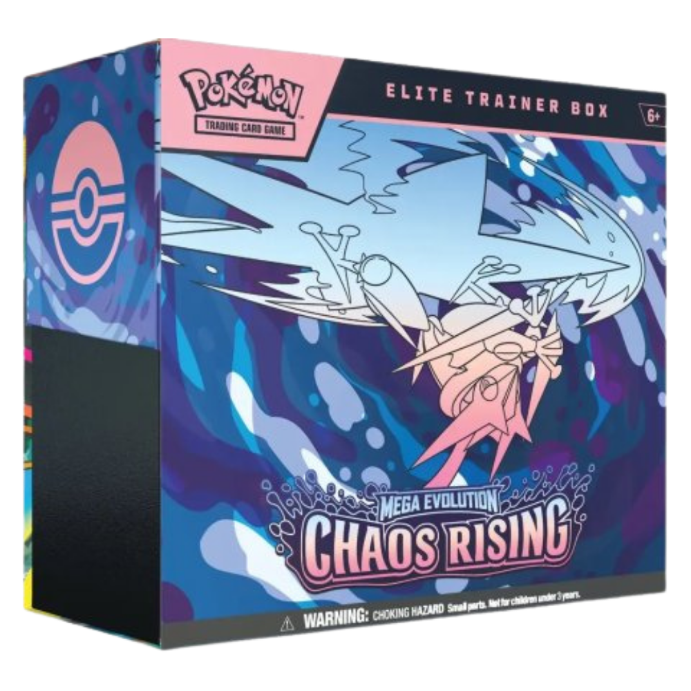 Pokemon - Chaos Rising - Mega Evolution - ME04 – Elite Trainer Box – Englisch