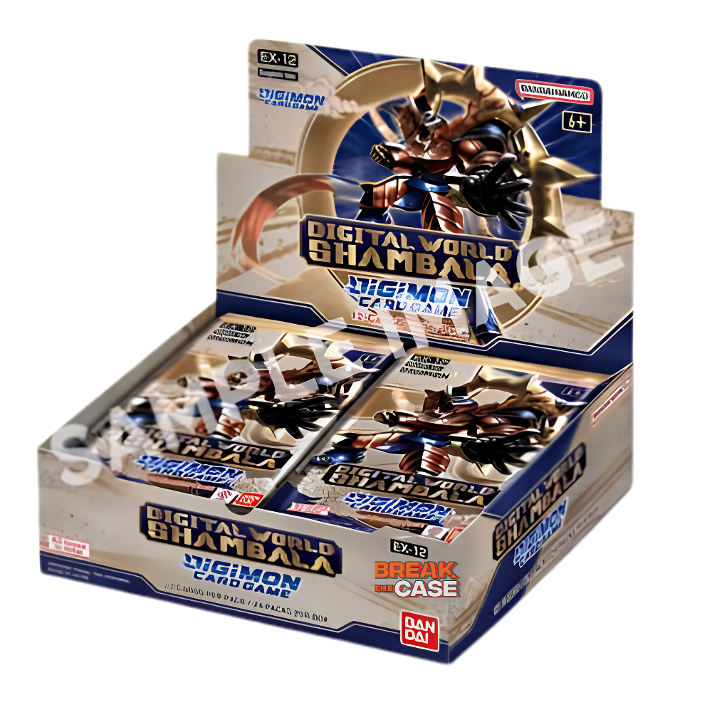 Digimon Card Game - Digital World Shambala - [EX-12] - Booster Display – Englisch