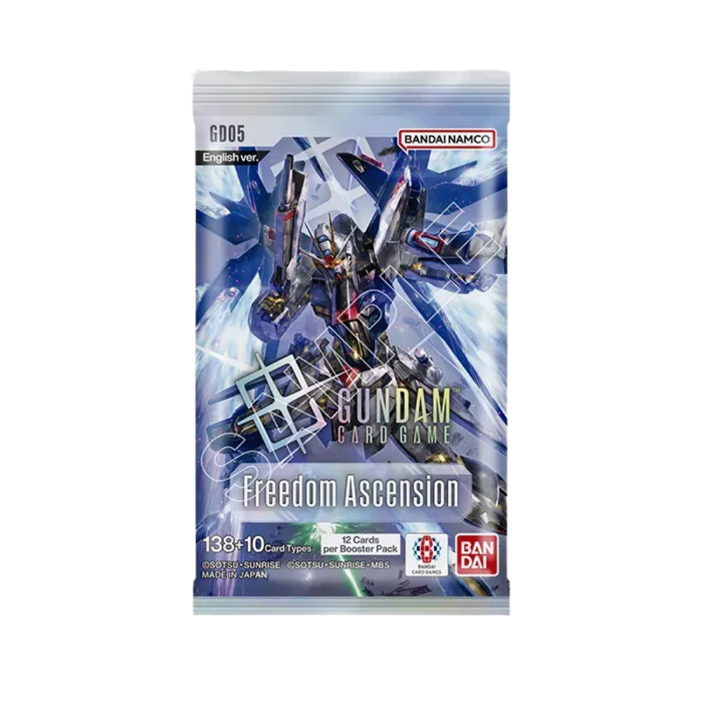 Gundam Card Game - Freedom Ascension - Booster Display - [GD-05] - 1st Anniversary - Englisch