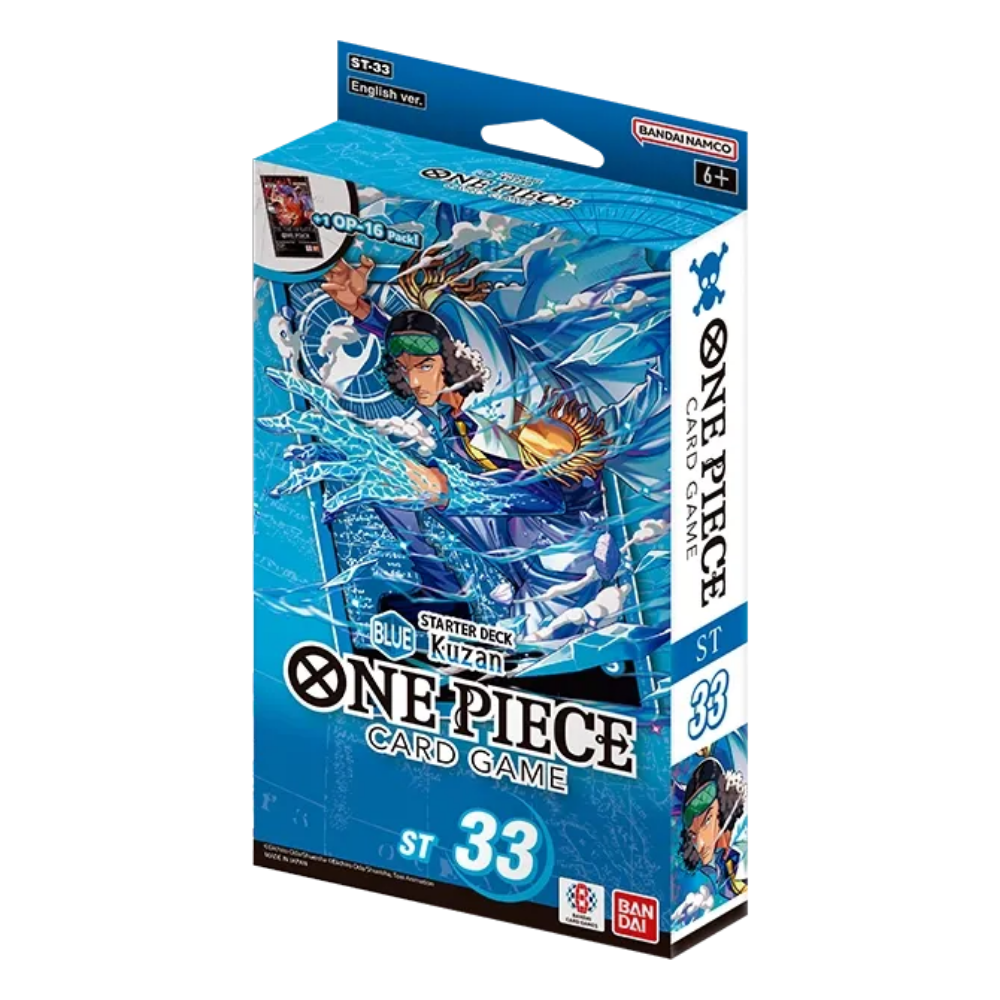 One Piece Card Game - STARTER DECK - BLUE Kuzan - [ST-33] - Englisch