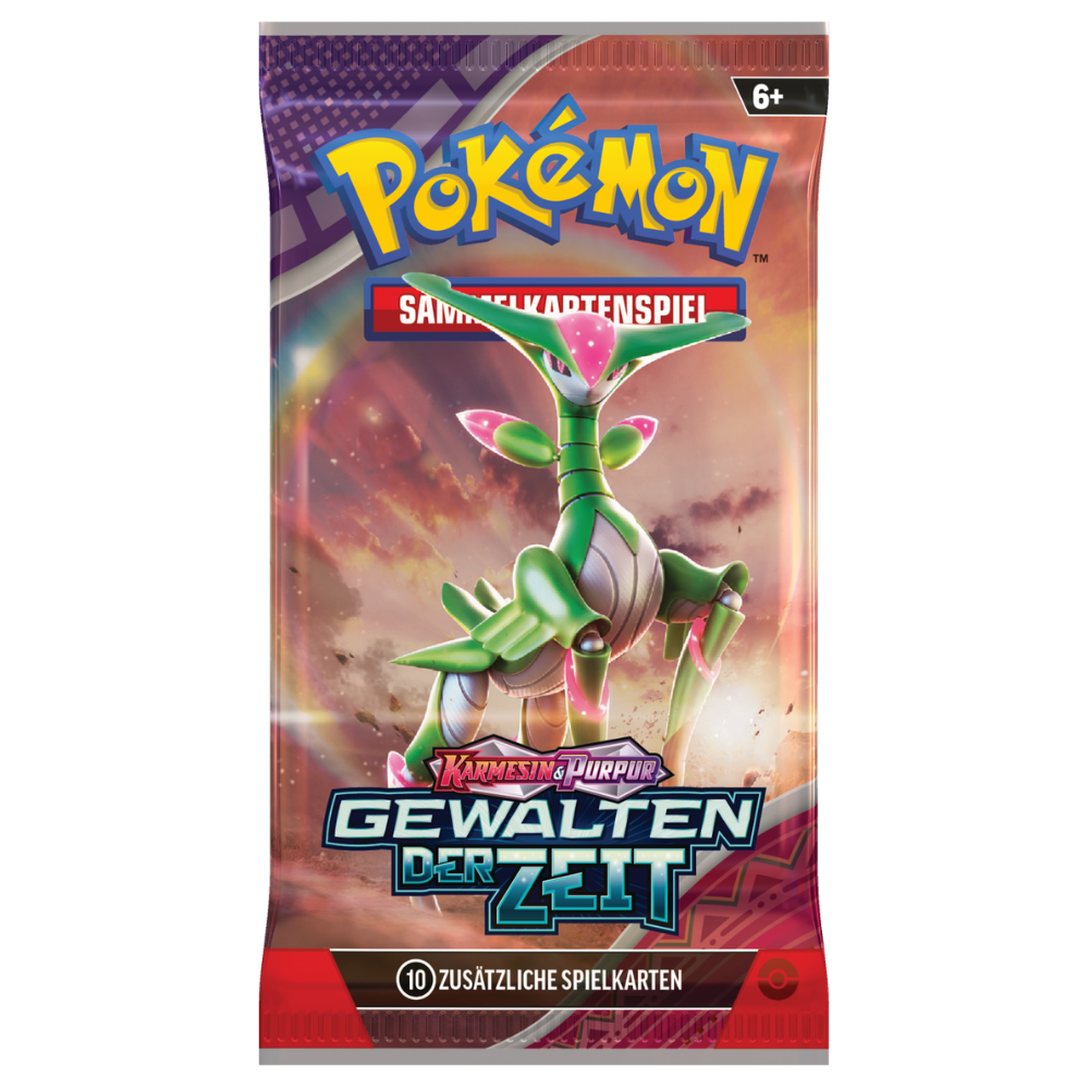 Pokemon - Karmesin & Purpur - Gewalten der Zeit - KP05 - Booster Pack - Deutsch
