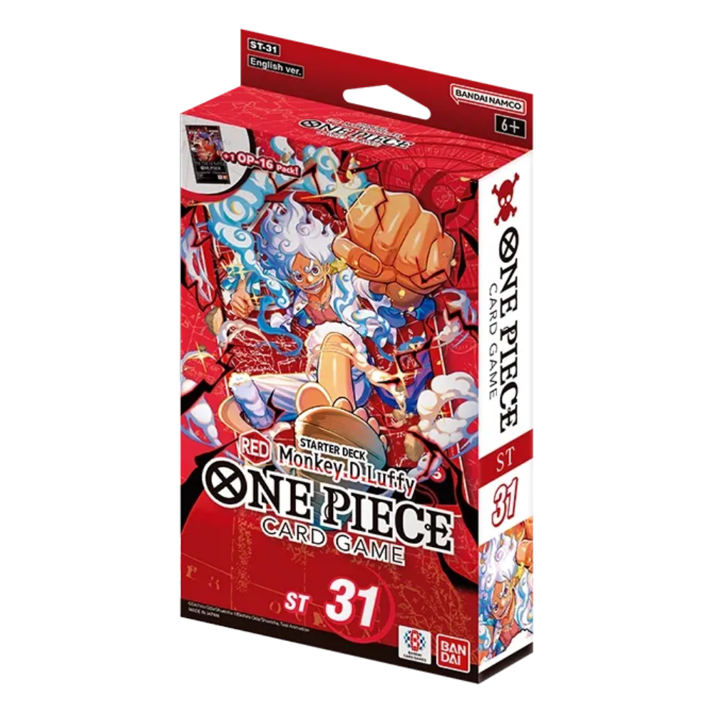 One Piece Card Game - STARTER DECK - RED Monkey.D.Luffy - [ST-31] - Englisch