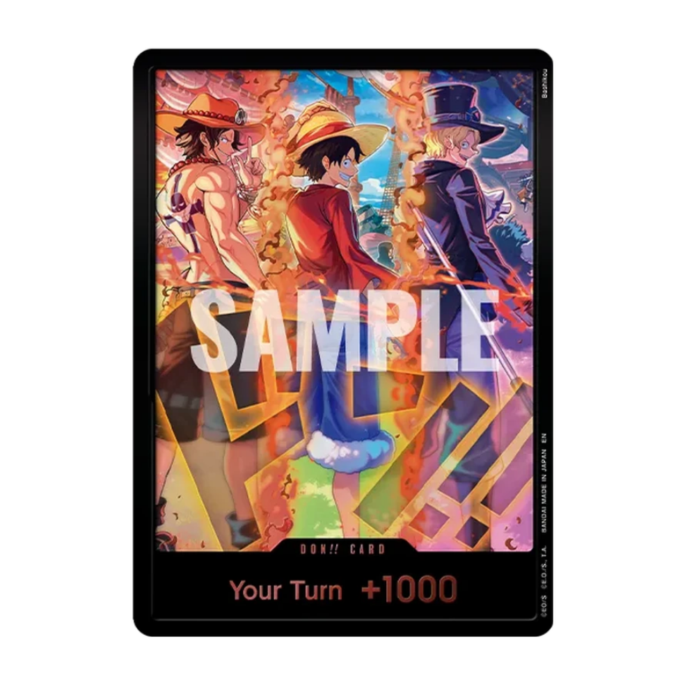 One Piece Card Game - English - 3rd Anniversary Set - Luffy / Ace / Sabo - Englisch