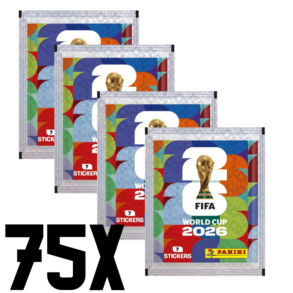 Panini - Fifa World Cup 2026 - Sticker Collection Pack  - 75x