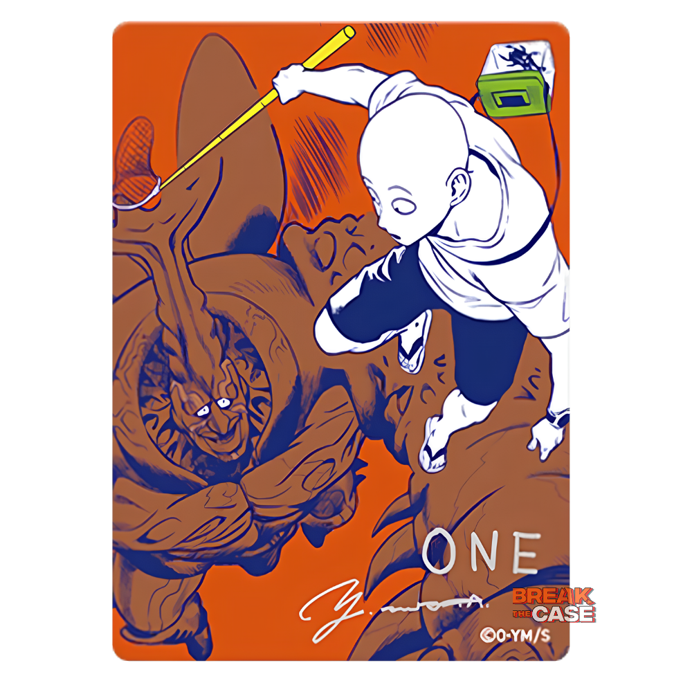 One Punch Man - Saitama - NatsuComi 2026 - Metakira Metallic Promo Karte - Japanisch [JP]