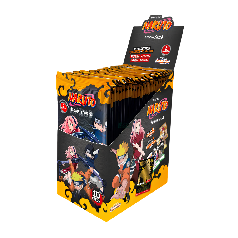 Naruto Mythos TCG - Konoha Shido Display - 2nd Edition - Englisch