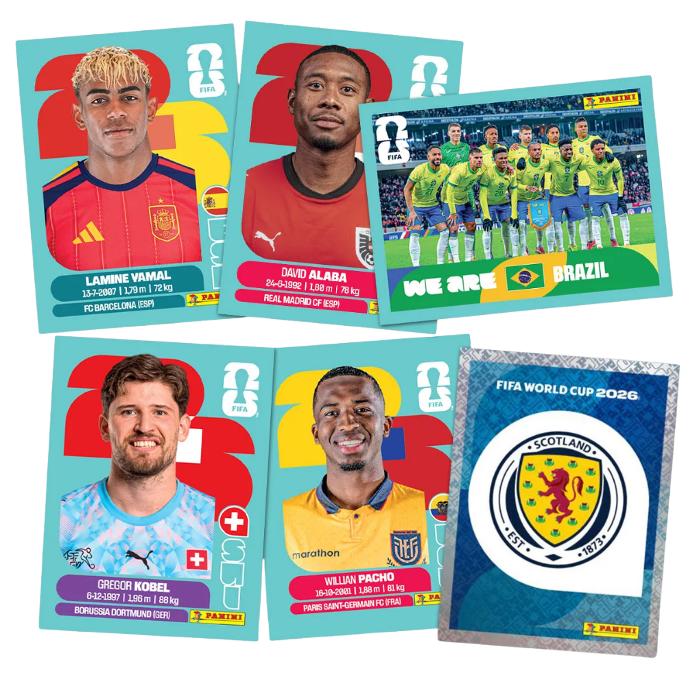 Panini - Fifa World Cup 2026 - Sticker Collection Box - 100x Sticker