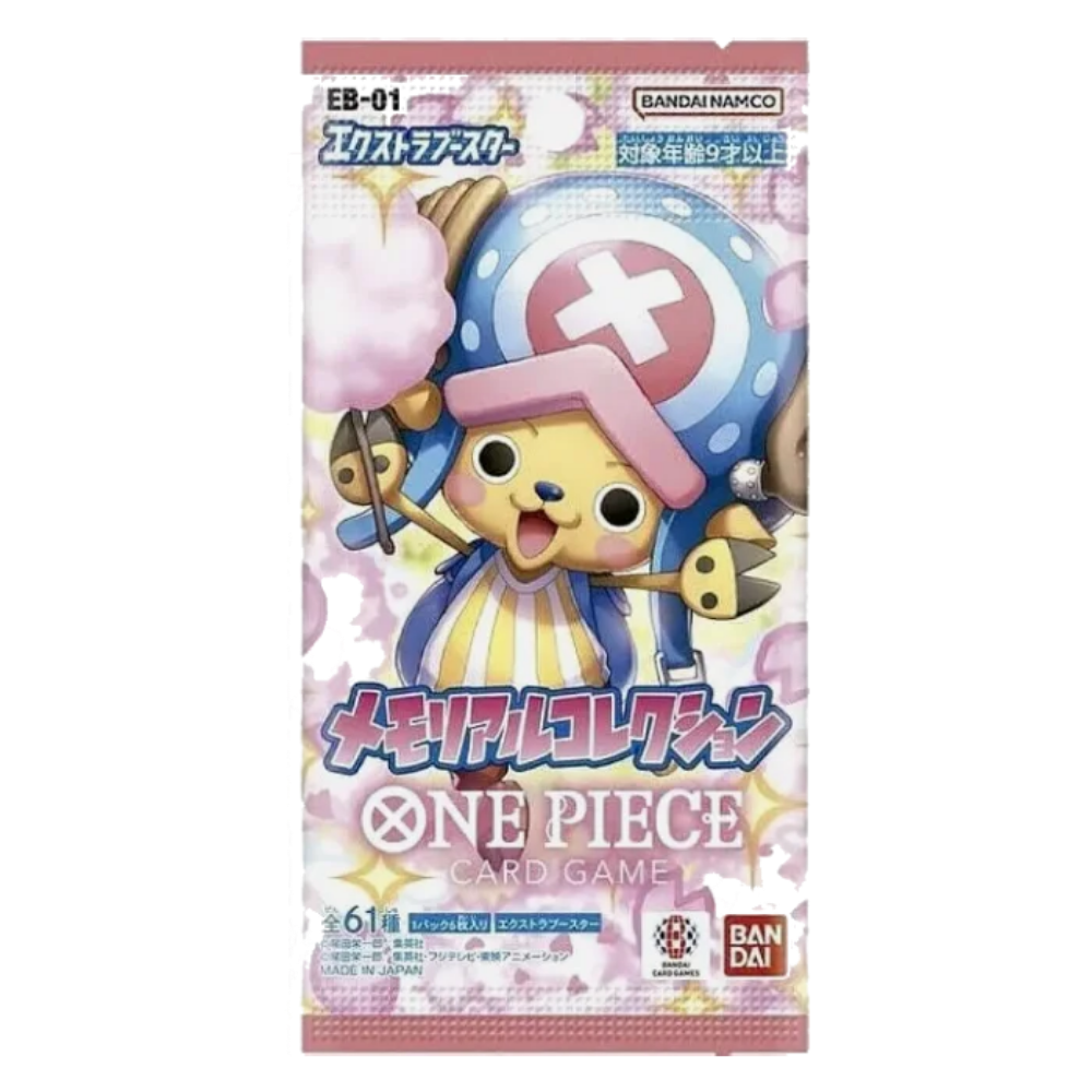 One Piece Card Game - EB01 - Memorial Collection - Booster - Japanisch