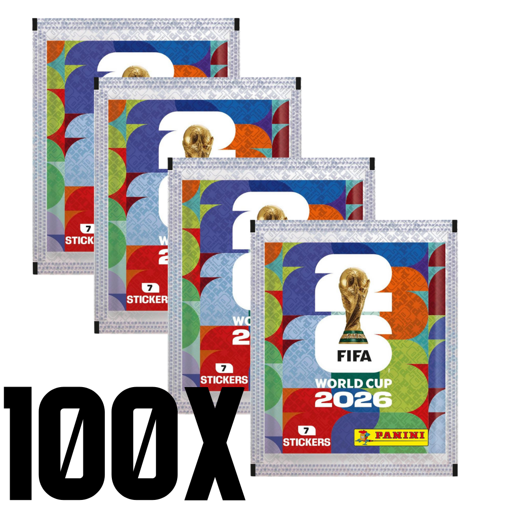 Panini - Fifa World Cup 2026 - Sticker Collection Pack  - 100x