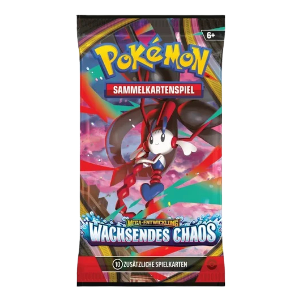 Pokemon - Wachsendes Chaos - Mega Evolution - ME04 – Booster – Deutsch
