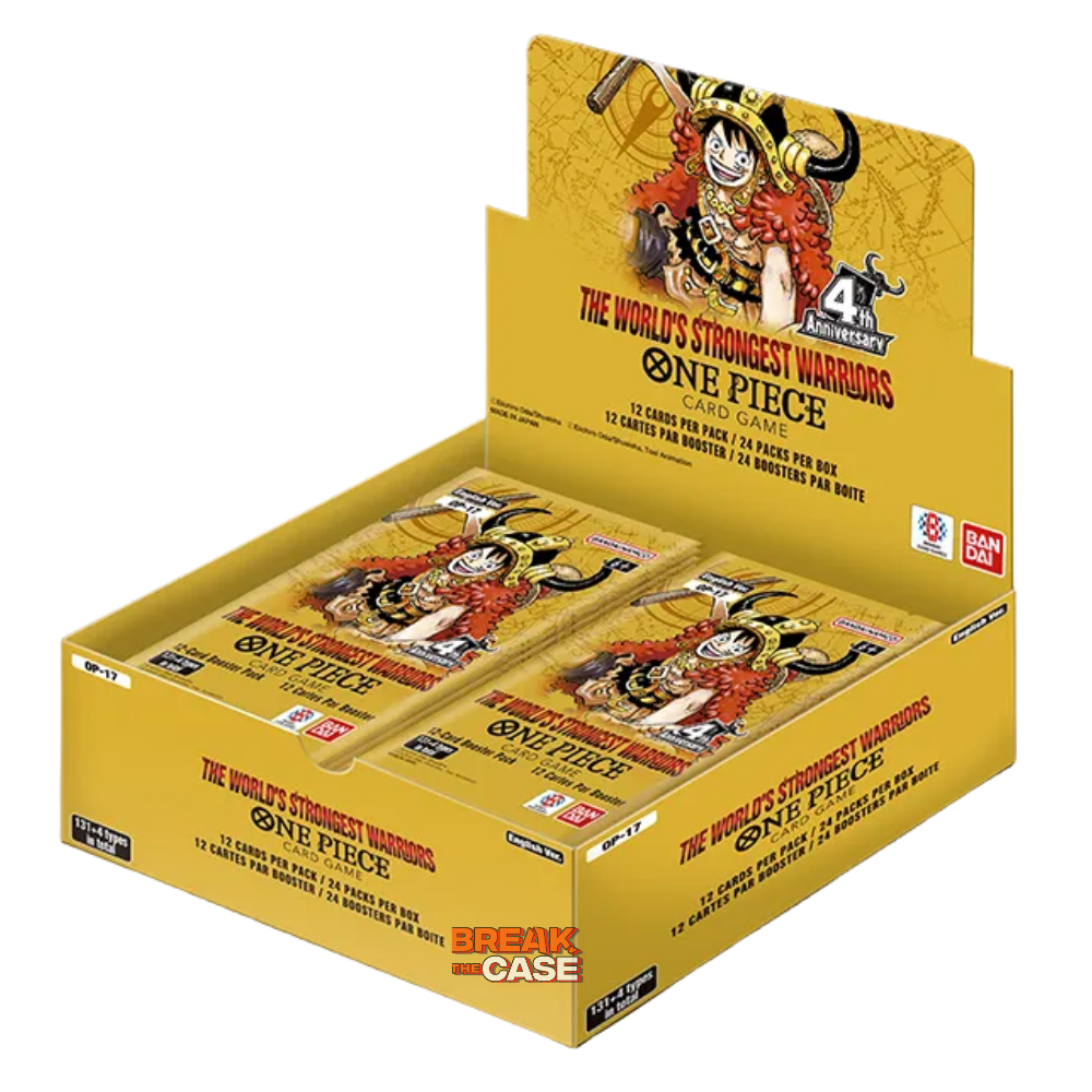 One Piece Card Game - THE WORLD'S STRONGEST WARRIORS - Booster Display [OP-17] - Englisch