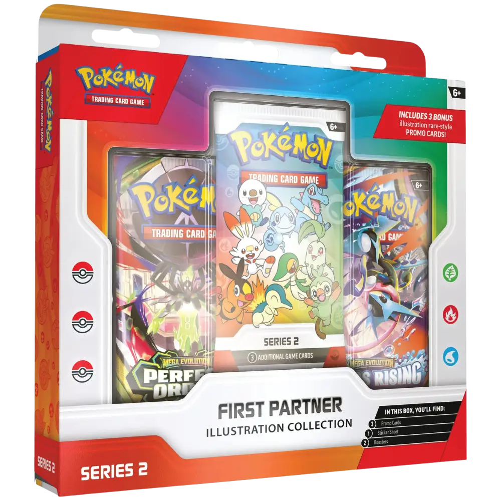 Pokémon - First Partner - Series 2 - Illustration Collection – Englisch