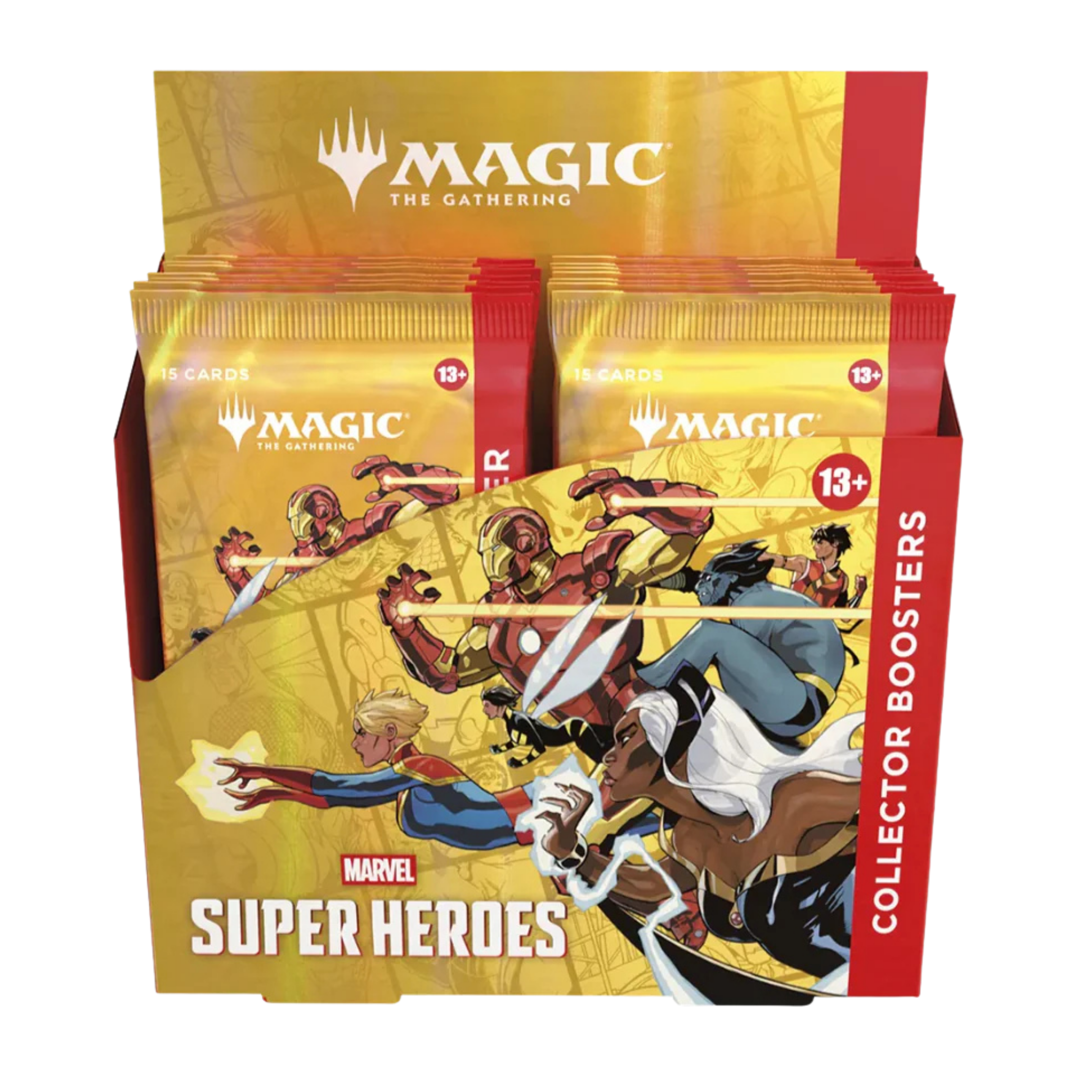 Magic: The Gathering - MTG - Marvel Super Heroes - Collector Display - Englisch