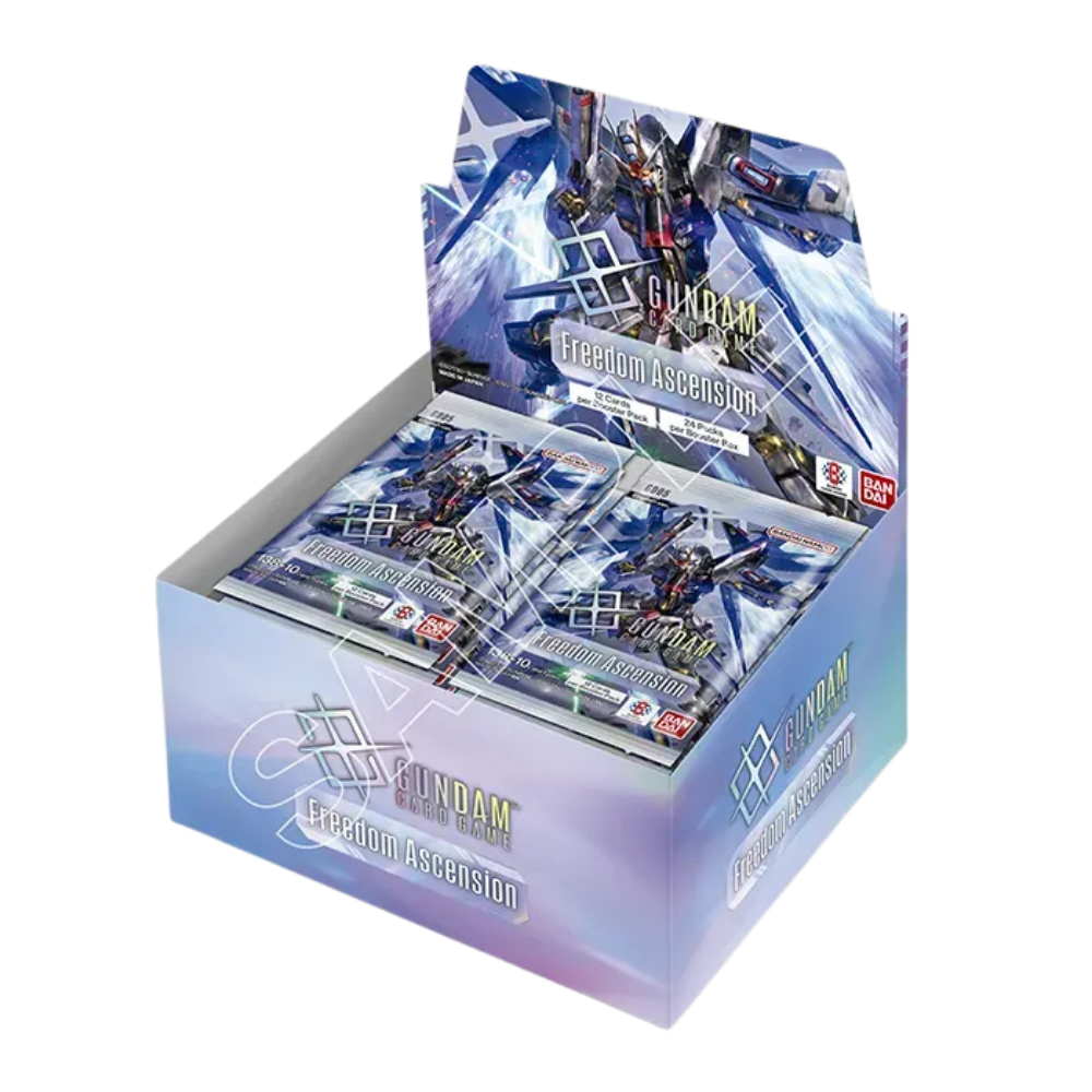 Gundam Card Game - Freedom Ascension - Booster Display - [GD-05] - 1st Anniversary - Englisch