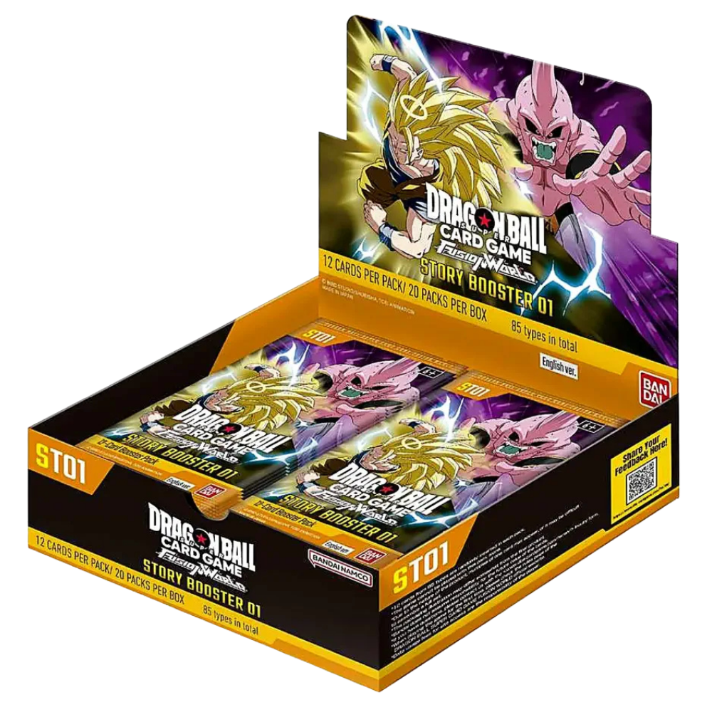 Dragon Ball Fusion World - STORY BOOSTER 01 [ST01] - Booster Box Display – Englisch