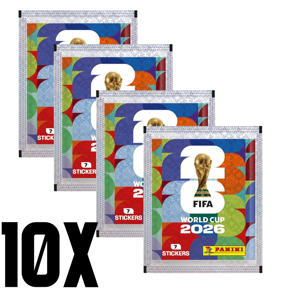 Panini - Fifa World Cup 2026 - Sticker Collection Pack  - 10x
