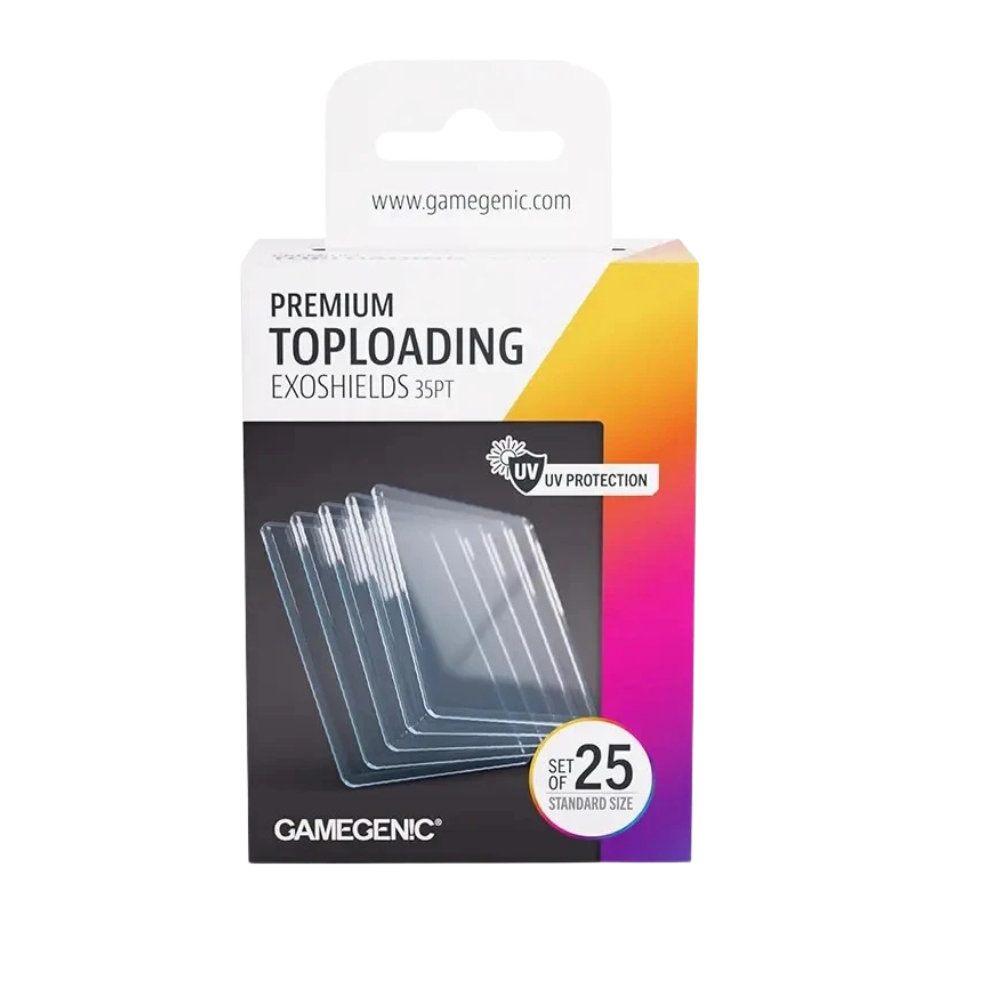 Gamegenic Premium Toploader Exoshields 35pt - 25 Stk.