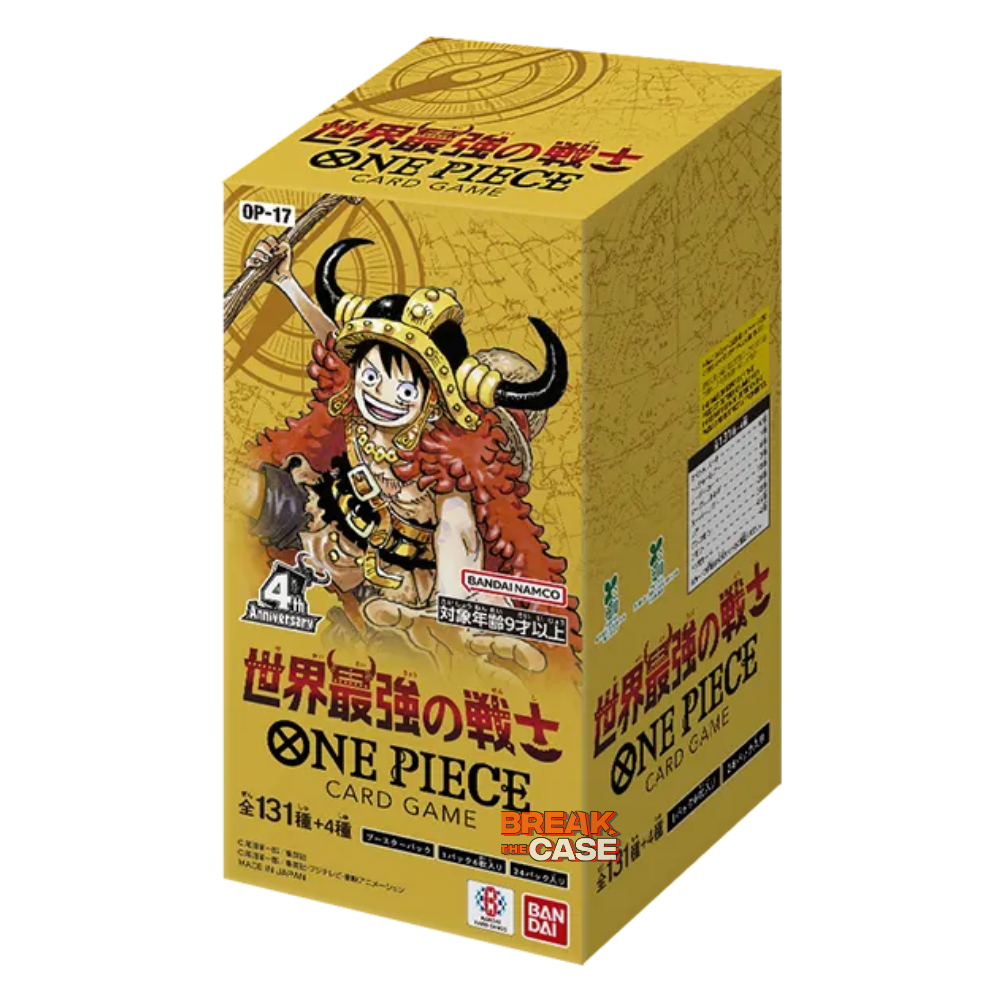 One Piece Card Game - OP17 - The World's Strongest Warriors – Booster Display - Japanisch [JP]