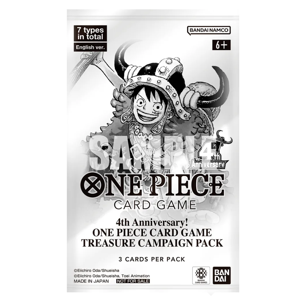 One Piece Card Game - 4th Anniversary TREASURE CAMPAIGN PACK - [OP-17] - Englisch