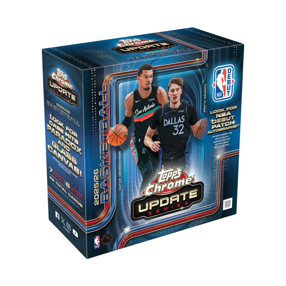 Topps Chrome NBA Update Series Basketball - 2025/26 - Mega Box
