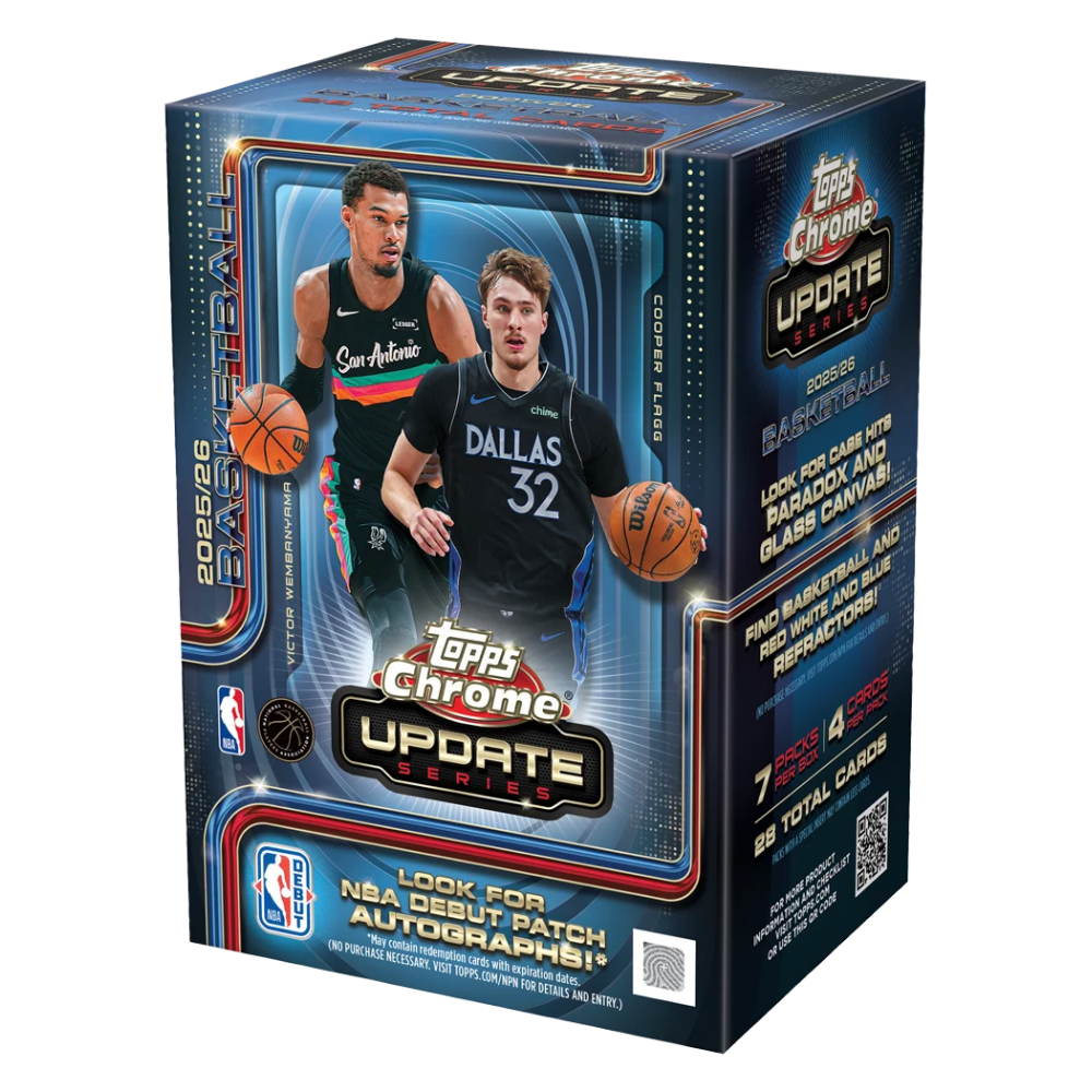 Topps Chrome NBA Update Series Basketball - 2025/26 - Value Box