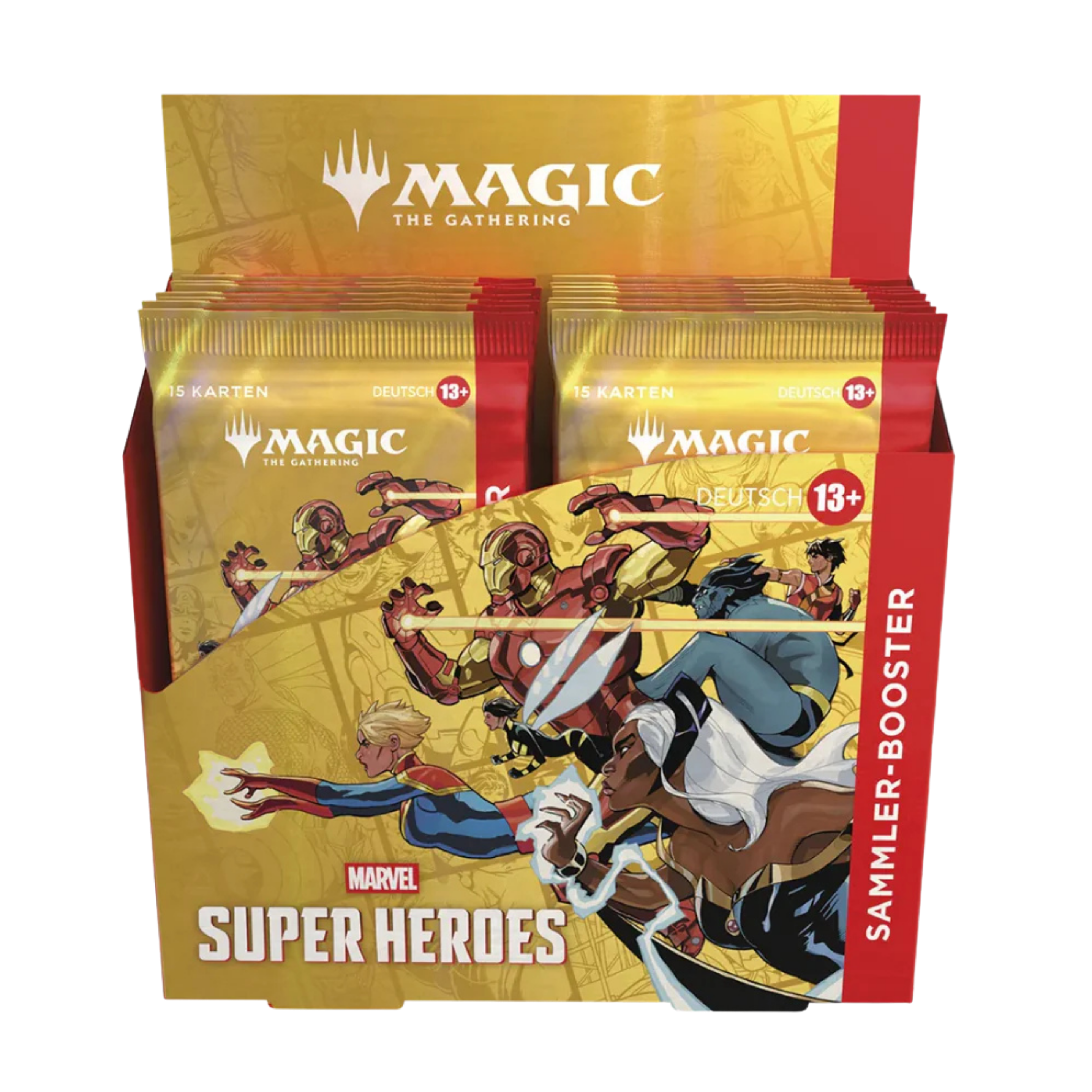 Magic: The Gathering - MTG - Marvel Super Heroes - Sammler Display - Deutsch