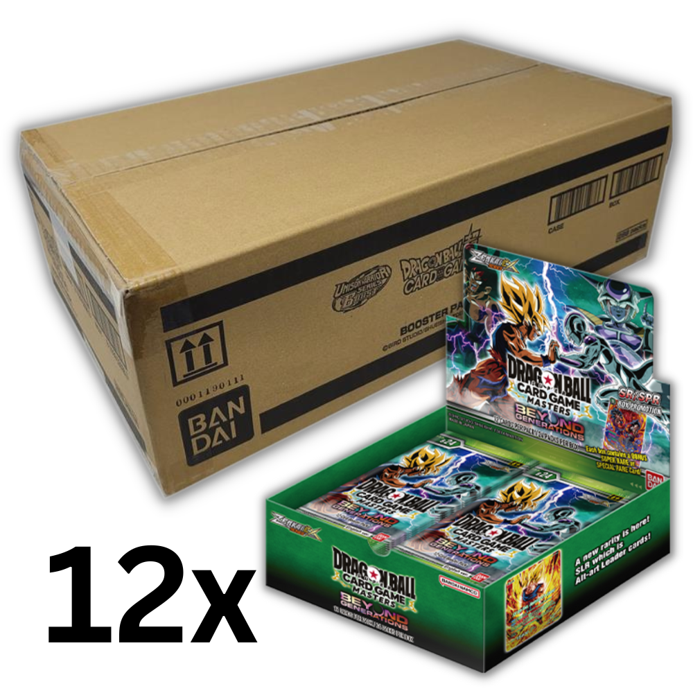 Dragon Ball Super CG Masters - Beyond Generation - B24 - Zenkai Series EX Set 07 - Case / 12x Display - Englisch