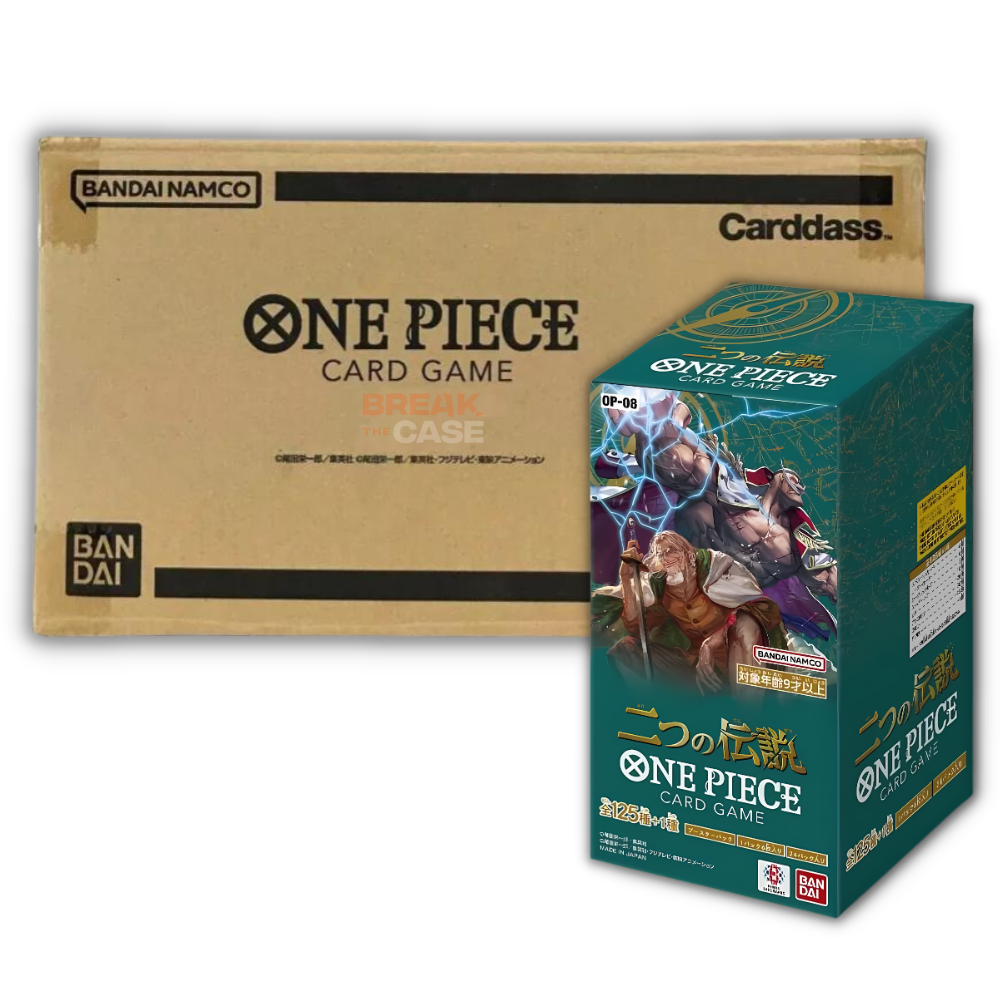 One Piece Card Game - OP-08 - Two Legends - Case (12x Display) - Japanisch (VÖ: 24.05.2024)