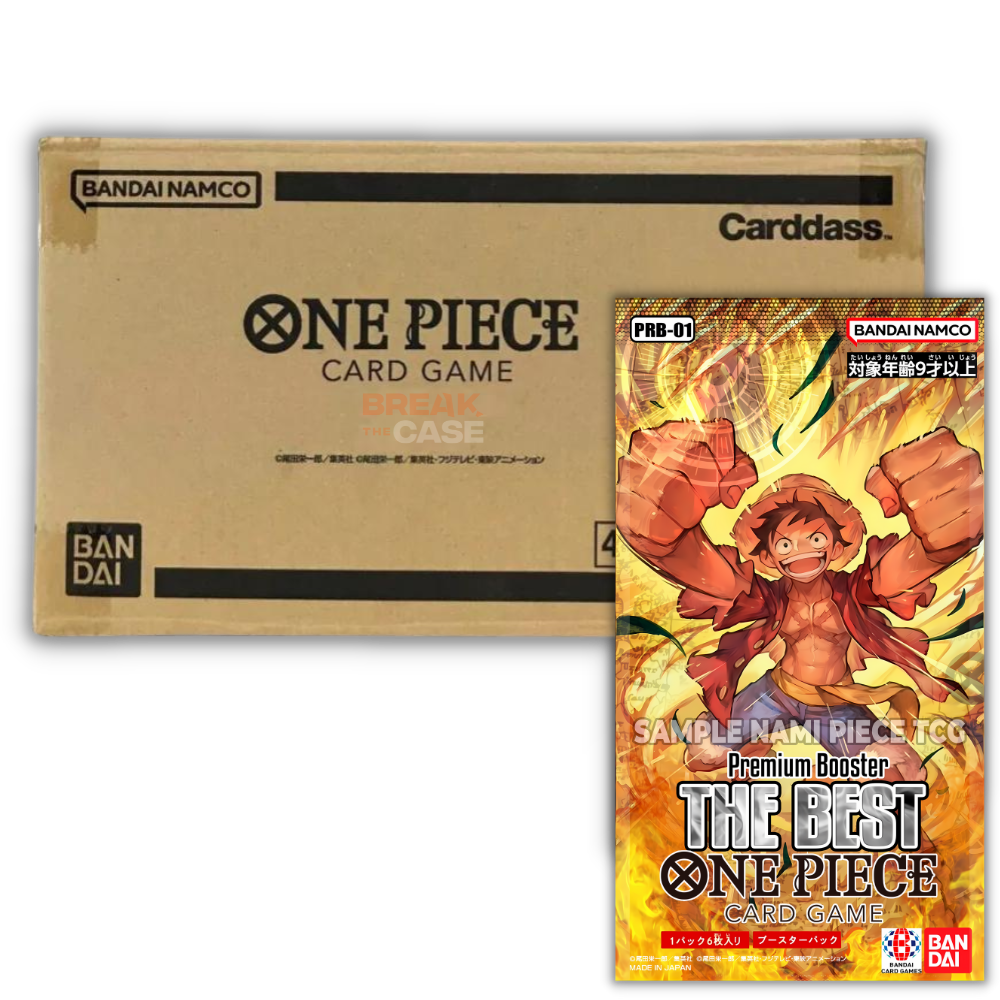 One Piece Card Game - PRB-01 - THE BEST - Premium Booster Case (10x Display) - Japanisch (VÖ: 27.07.2024)