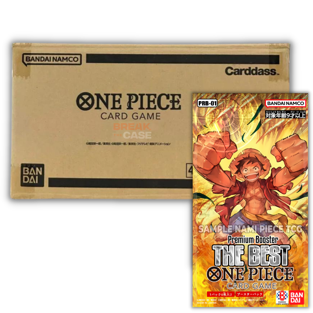 One Piece Card Game - PRB-01 - THE BEST - Premium Booster Case (10x Display) - Japanisch