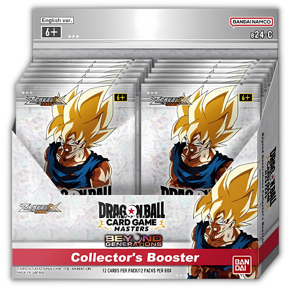 Dragon Ball Super CG Masters - Beyond Generation - B24-C - Zenkai Series EX Set 07 - COLLECTORS Display - Englisch