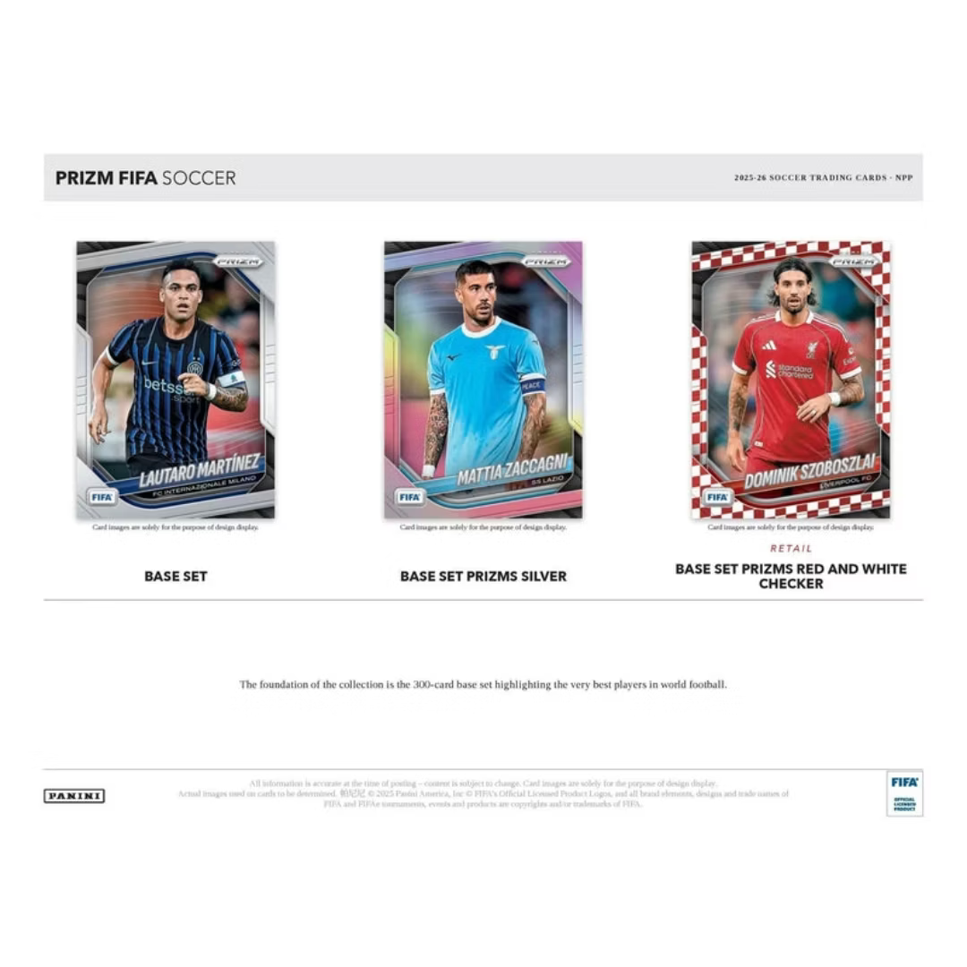 Panini Prizm FIFA Soccer Blaster Box - 2025-26