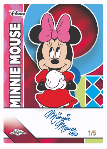 Topps Chrome Disney 2026 - Mega Box