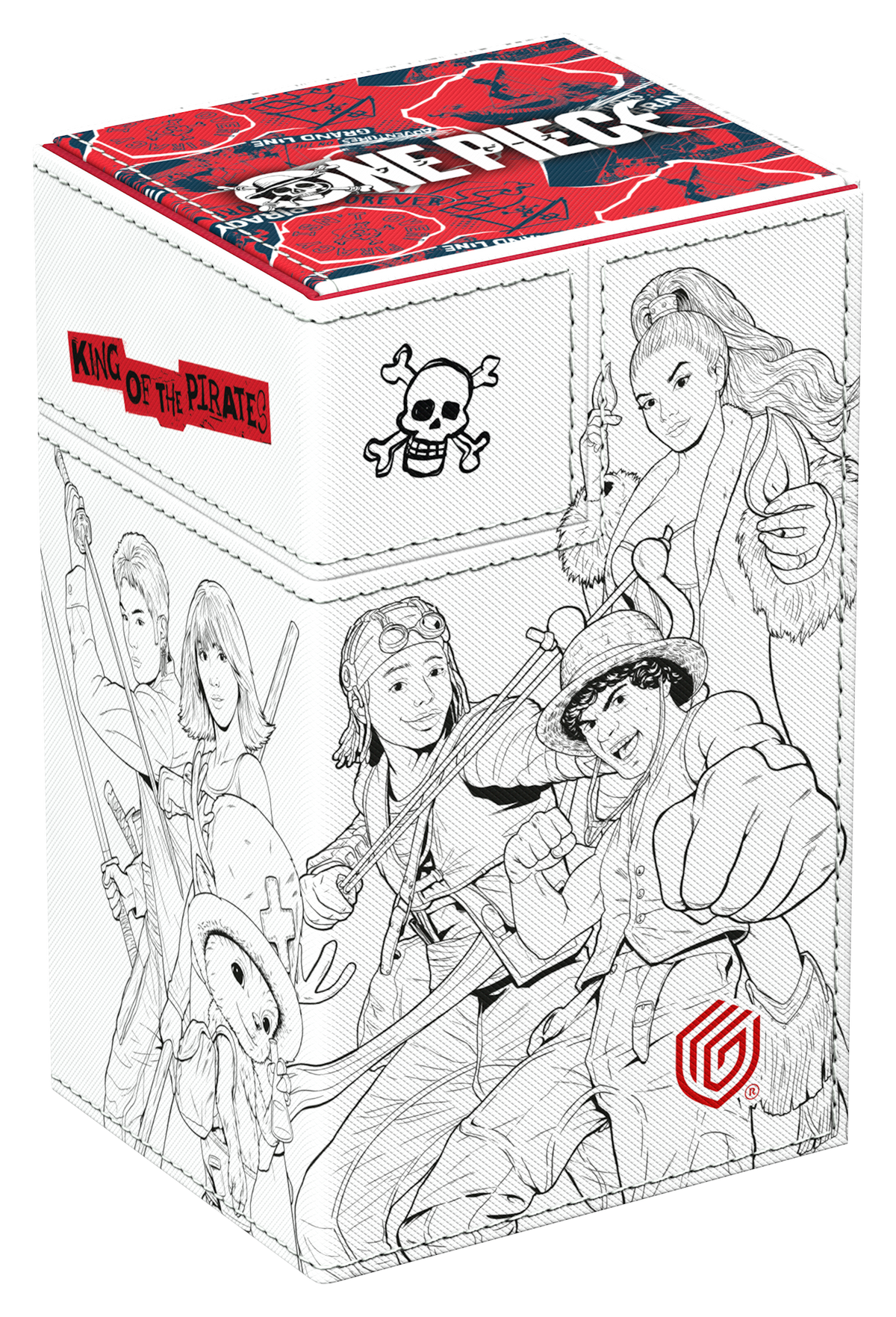 Ultimate Guard Flip'n'Tray 80+ Xenoskin Deck Box One Piece Netflix Sketch