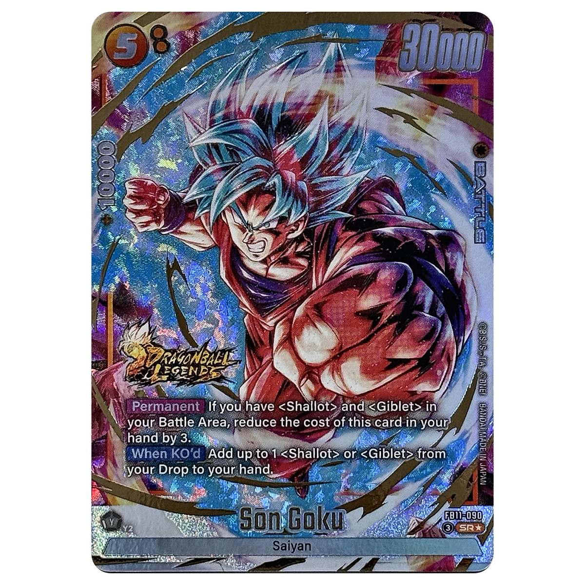 Son Goku FB11-090 SR★ Brightness of Hope Fusion World Einzelkarte