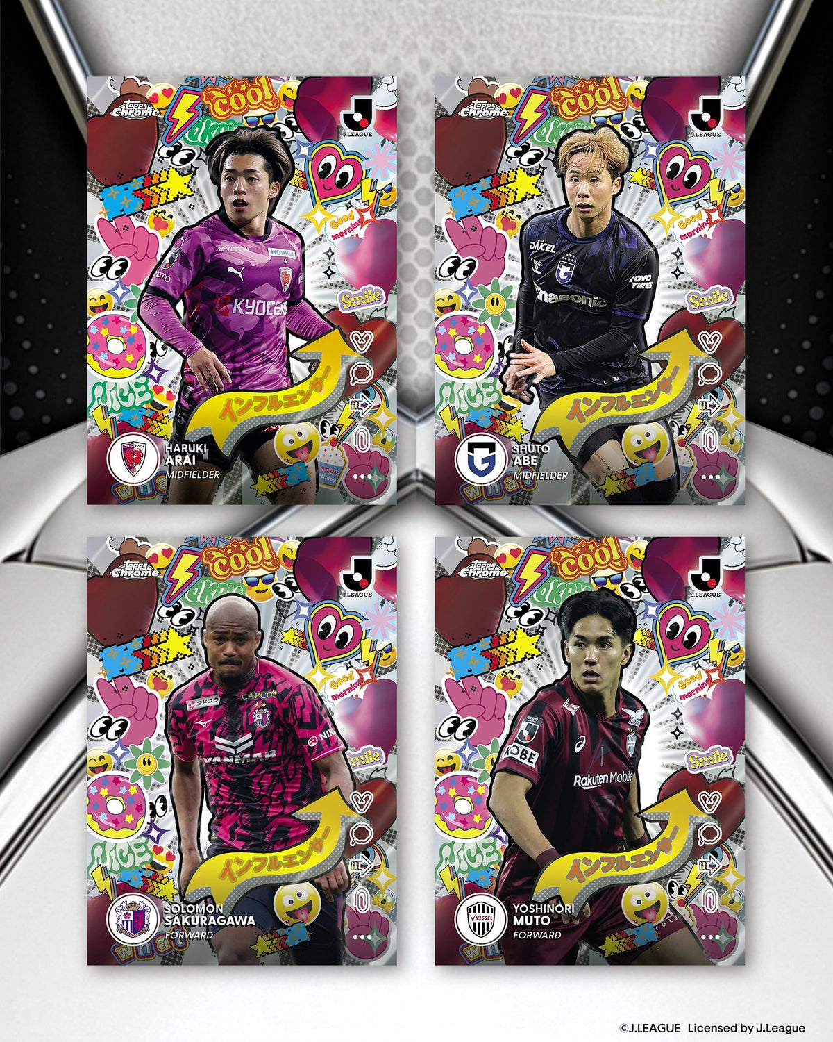Topps J.League Chrome 2026 – Beispielkarten 4