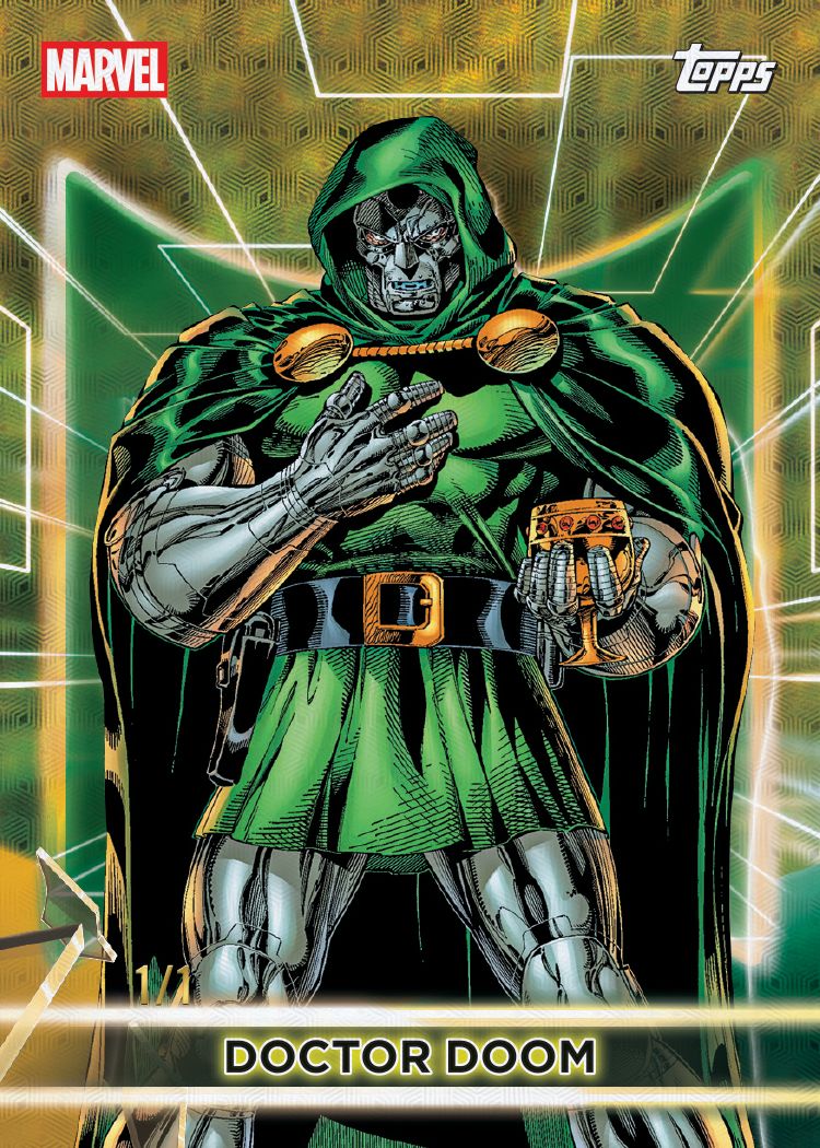 Topps Neon Marvel 2026 – Beispielkarte 10