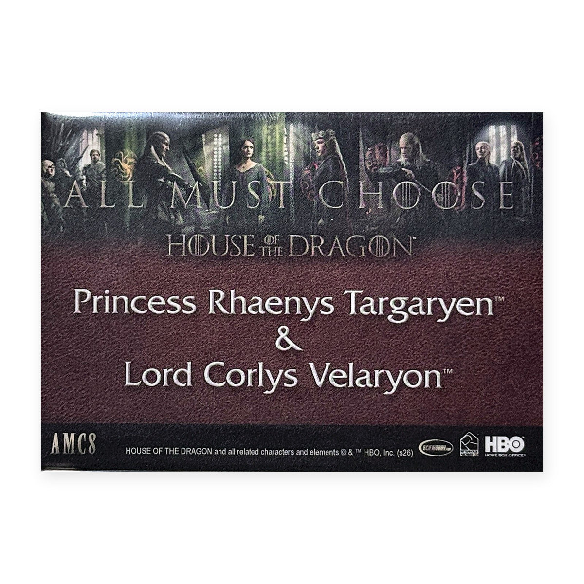Princess Rhaenys & Lord Corlys Velaryon AMC8 HotD Series 2 Rückseite