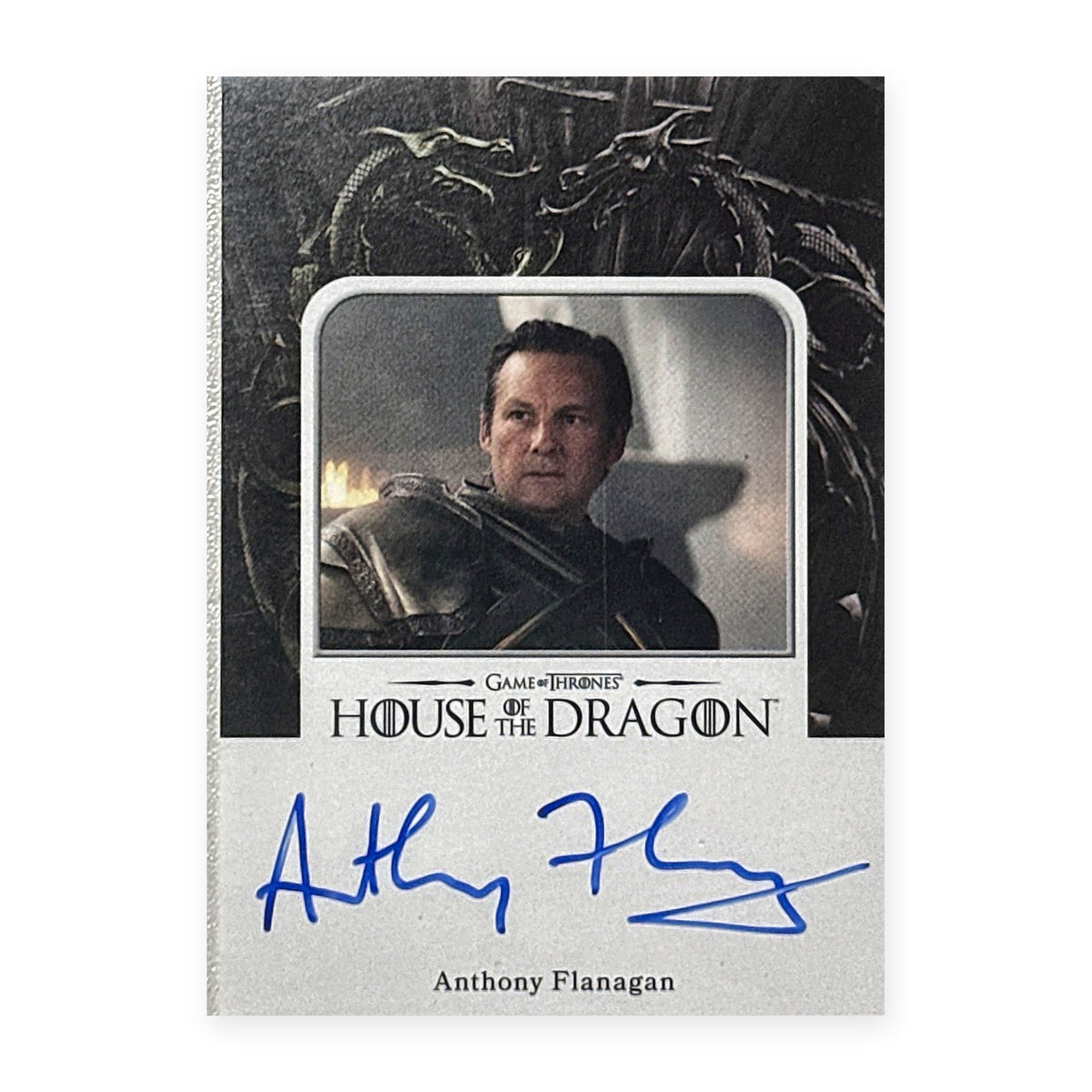 Anthony Flanagan Ser Steffon Darklyn Autograph HotD Series 2 Vorderseite