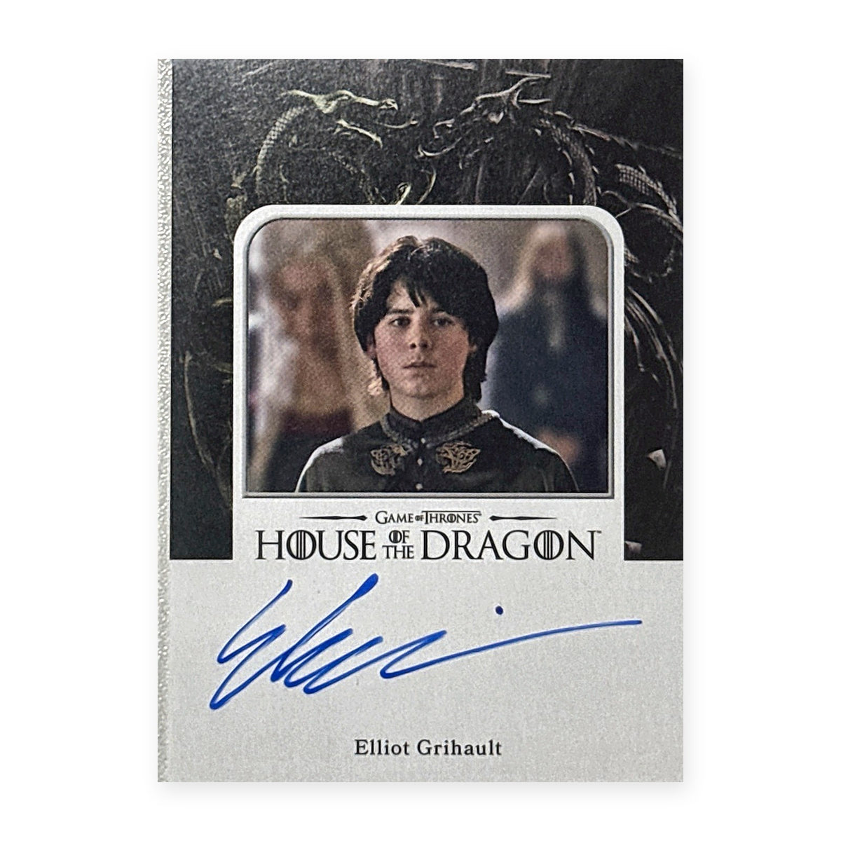 Elliot Grihault Prince Lucerys Velaryon Autograph HotD Series 2 Vorderseite