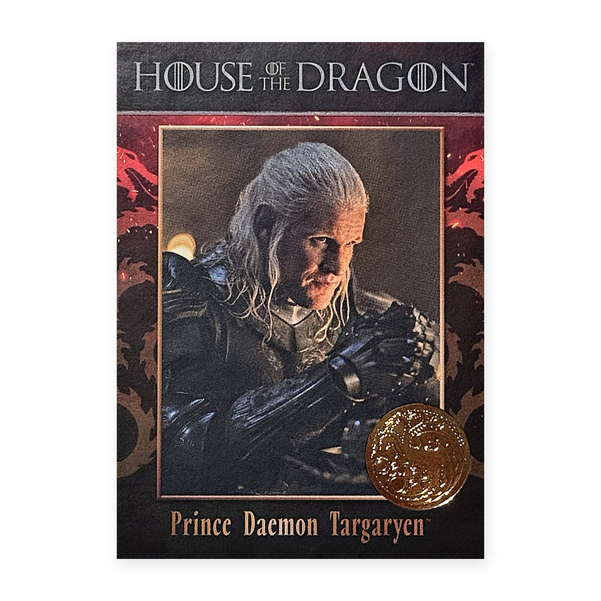 Prince Daemon Targaryen 26 HotD Series 2 Vorderseite