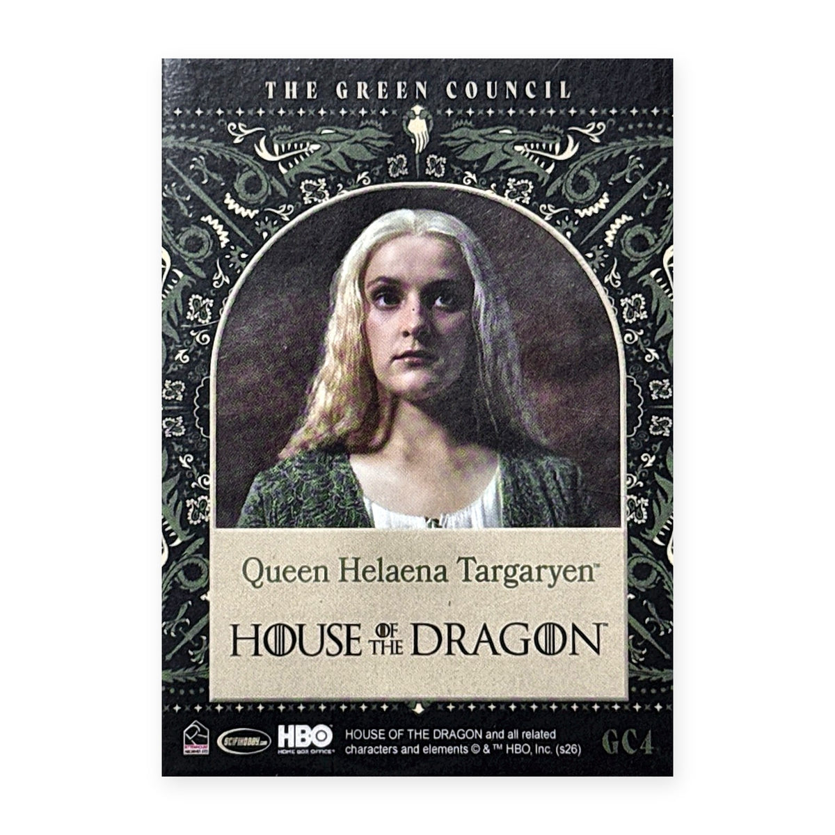 Queen Helaena Targaryen GC4 HotD Series 2 Rückseite