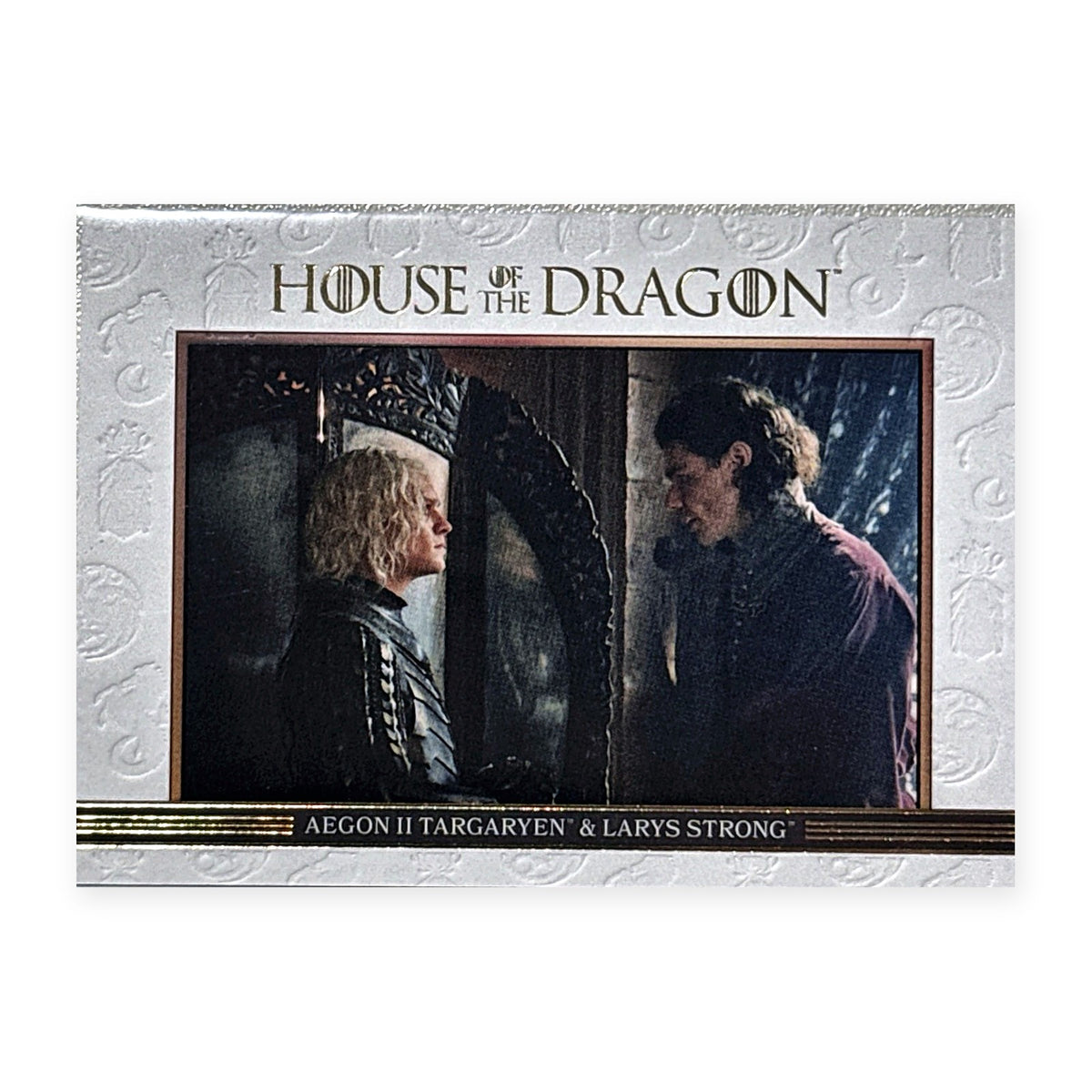 Aegon II & Larys Strong RS2-17 HotD Series 2 Vorderseite