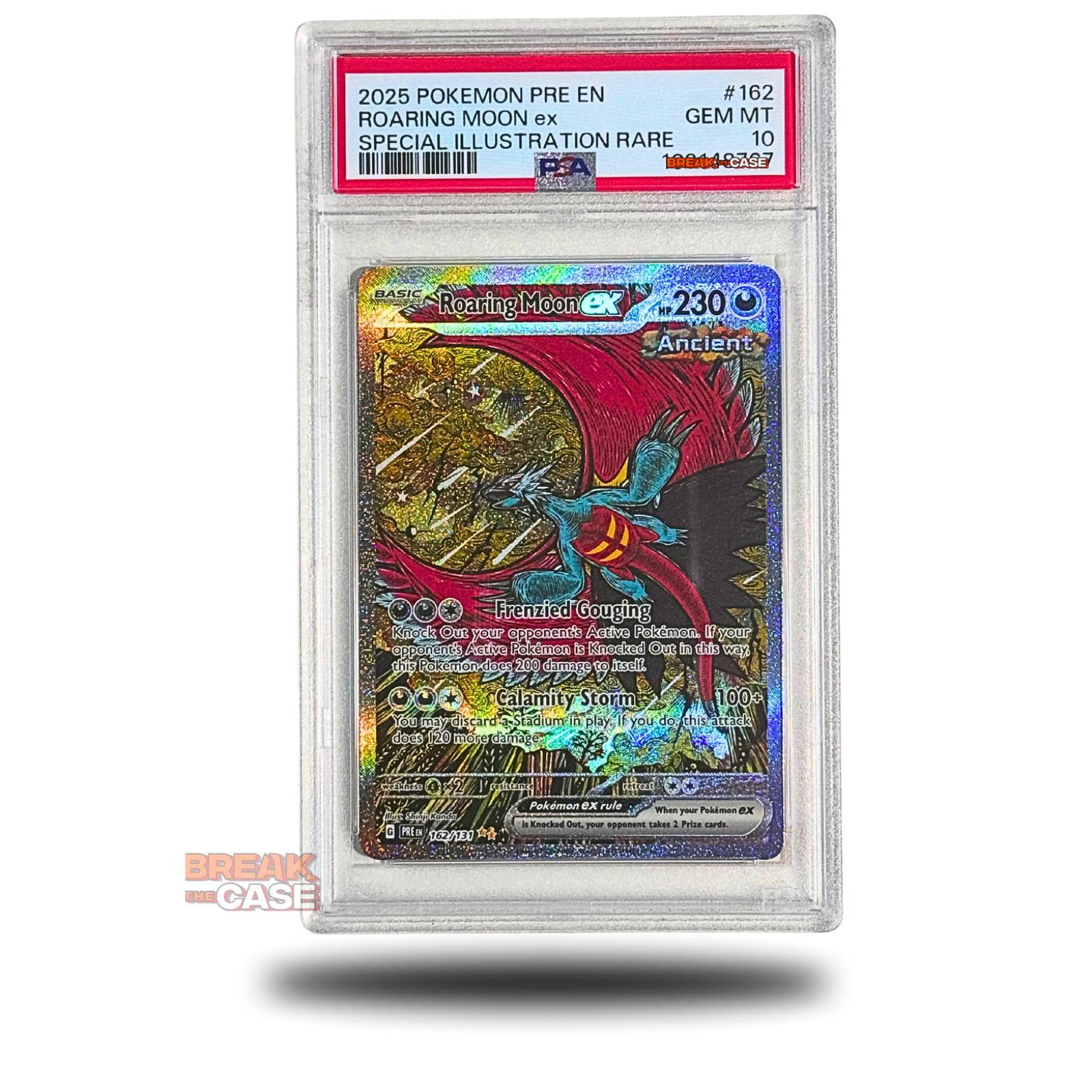 Roaring Moon EX - SIR - Prismatic Evolution - PSA 10 Gem Mint - Pokemon - Englisch