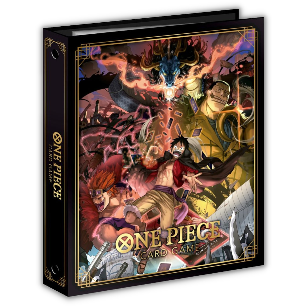 One Piece Card Game - 9-Pocket Binder Set - Illustrator Version (inkl. 1 Booster Romance Dawn)