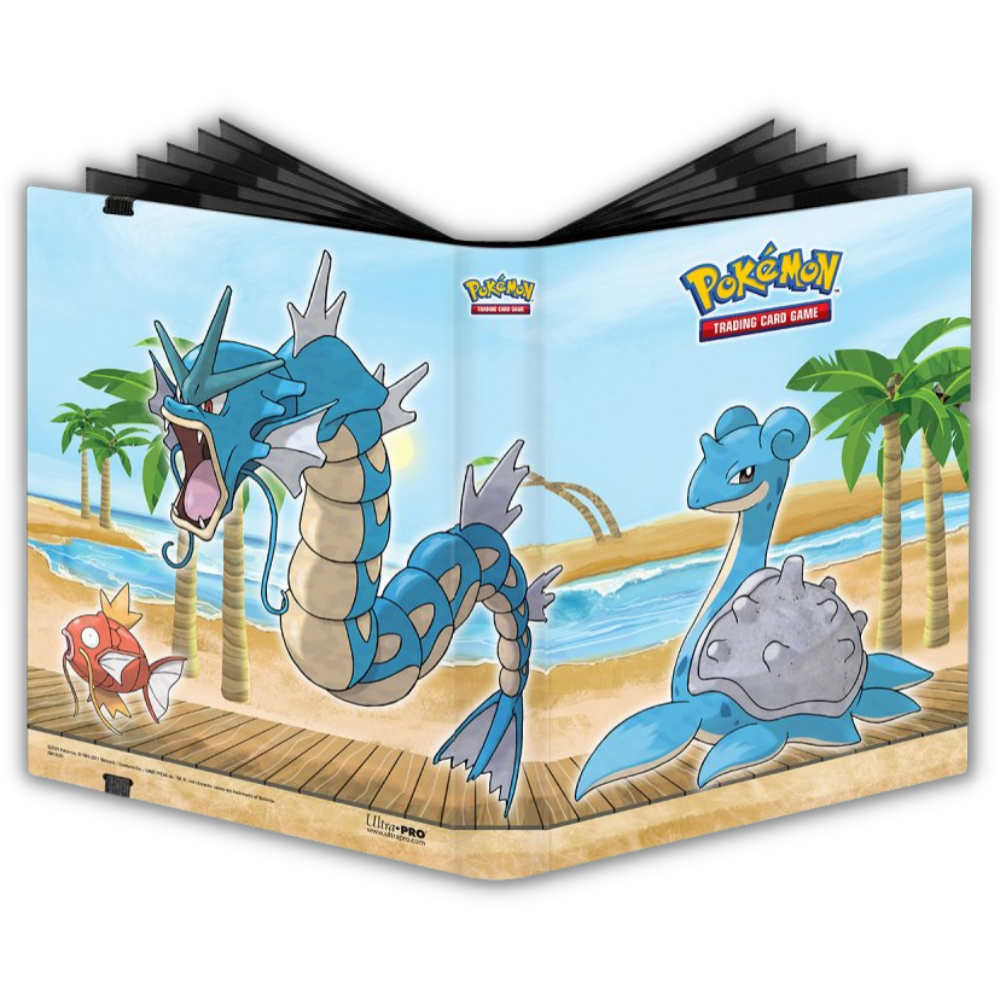 Pokemon Sammelalbum - PRO-Binder - Gallery Series Seaside - 9 Pocket Portfolio (für 360 Karten) - Ultra Pro