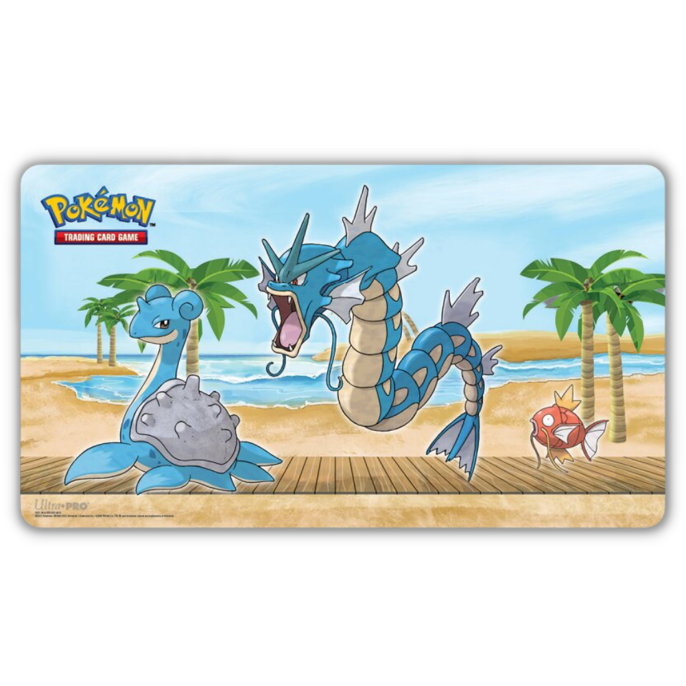 Pokemon Playmat - Gallery Series Seaside - Lapras, Garados & Karpador - Ultra Pro