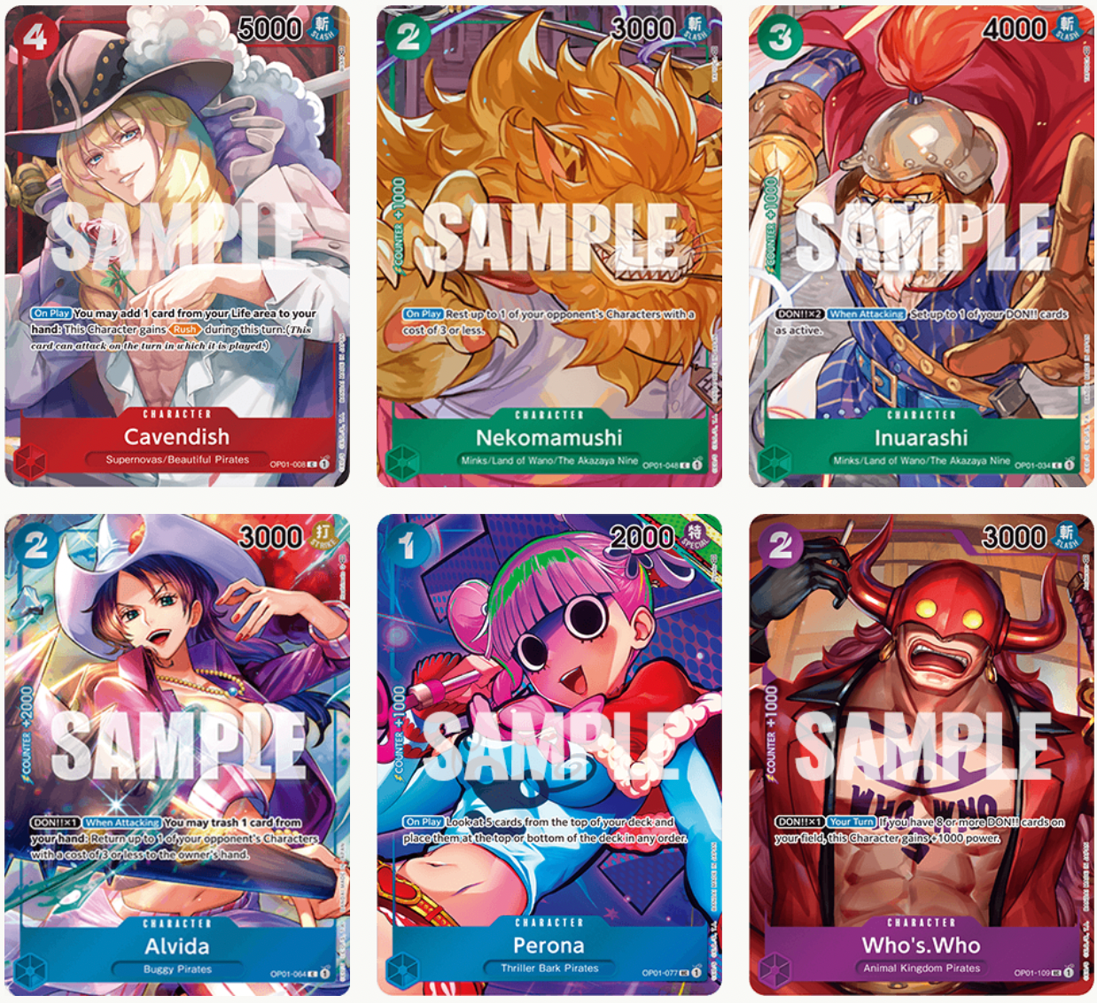 One Piece Card Game - Box Promotion Pack - Romance Dawn OP-01 - Englisch