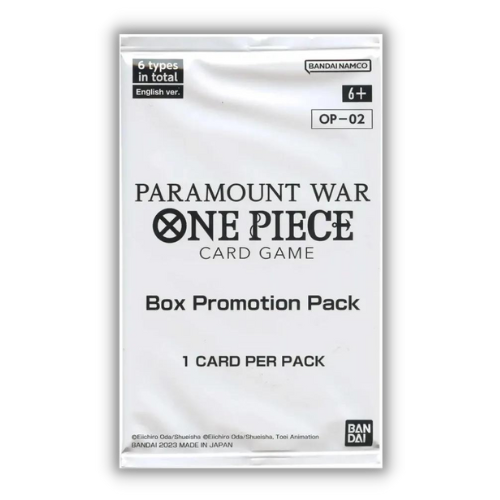One Piece Card Game - Box Promotion Pack - Paramount War OP-02 - Japanisch